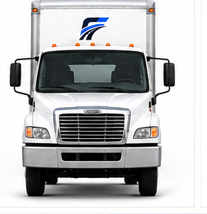 Fexlyn Logistics box truck — front view